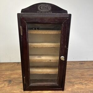 Vintage Case XX Dealer Display Cabinet Storage With‎ Key No knives Advertising